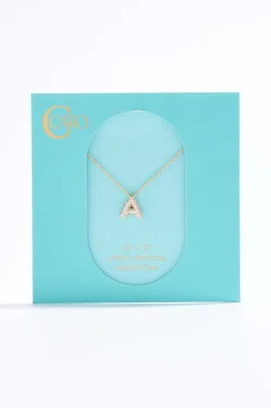 Cato A Initial Bubble Necklace> Necklaces