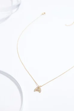Cato A Initial Bubble Necklace> Necklaces