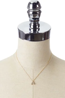 Cato A Initial Bubble Necklace><noscript><img width=