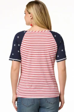 Cato Americana Tee> Tops