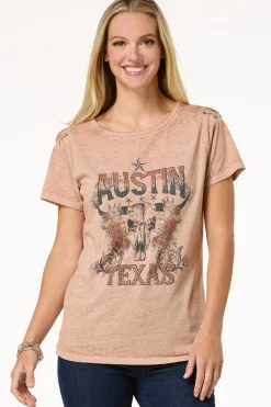 Cato Austin Texas Tee> Tops
