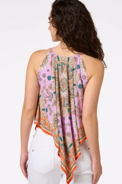 Cato Bandana Pointed Hem Tank> Tops