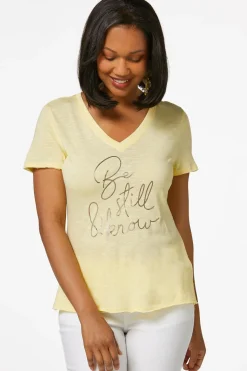 Cato Be Still And Know Tee> Tops