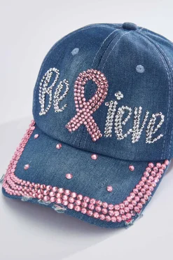 Cato Believe Rhinestone Baseball Hat> Hats & Hair