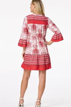 Cato Bell Sleeve Shirt Dress> Dresses