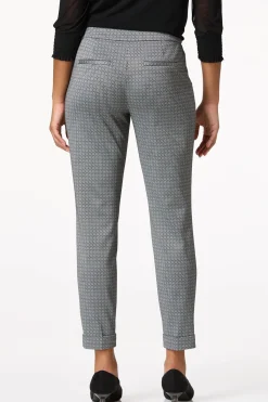 Cato Belted Textured Print Slim Pants> Pants