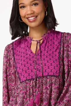 Cato Berry Paisley Poet Top><noscript><img width=