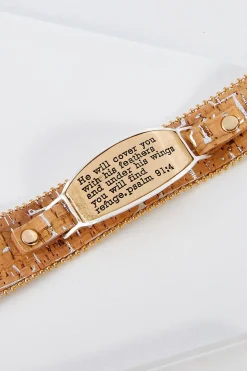Cato Bible Verse Snap Bracelet> Inspirational|Bracelets