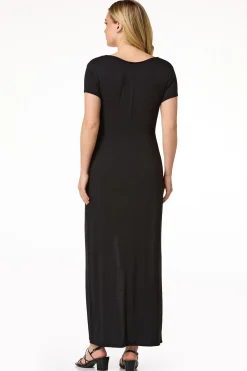 Cato Black Twisted Maxi Dress> Dresses