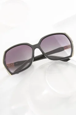 Cato Bling Trim Black Sunglasses> Sunglasses