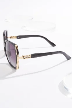 Cato Bling Trim Black Sunglasses><noscript><img width=