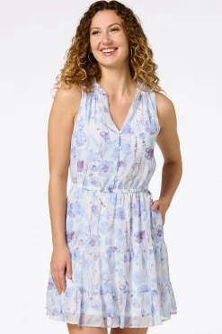 Cato Blue Blossom Dress> Dresses