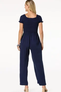 Cato Smocked Jumpsuit> Dresses
