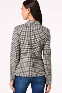 Cato Brown And Black Houndstooth Blazer> Suiting|Jackets & Vests