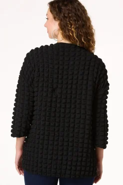 Cato Bubble Textured Cardigan> Tops