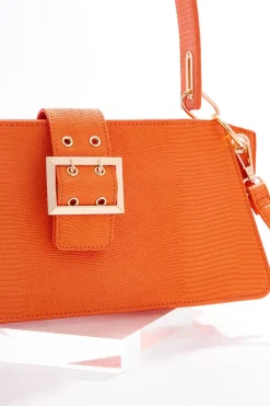 Cato Buckle Structured Handbag> Handbags