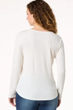 Cato Buffalo Check Pumpkin Top> Tops