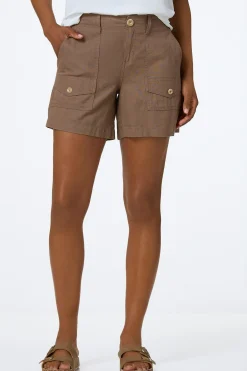 Cato Cargo Linen Shorts> Shorts