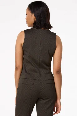 Cato Chevron Structured Vest> Suiting|Jackets & Vests