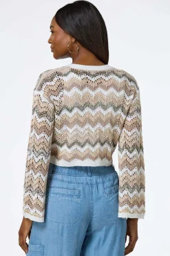 Cato Chevron Sweater Cardigan> Sweaters