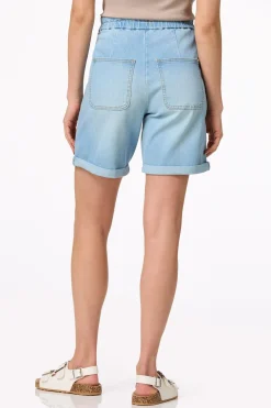 Cato Cinched Light Denim Shorts> Shorts|Jeans