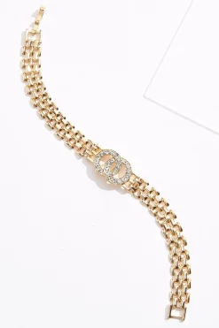 Cato Circle Icon Chain Bracelet> Bracelets