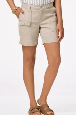 Cato Colored Denim Cargo Shorts> Shorts|Jeans