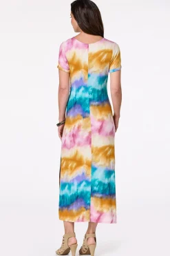 Cato Colorful Dye T- Shirt Dress> Dresses