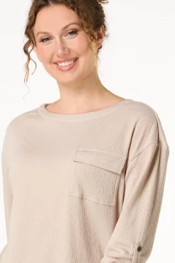 Cato Crinkle Texture Top><noscript><img width=