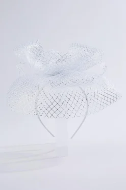 Cato Criss Cross Pearl Bow Fascinator><noscript><img width=