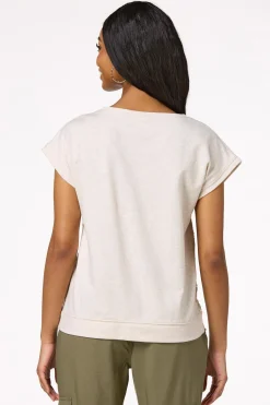 Cato Crochet Embroidered Patchwork Top> Tops