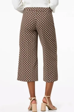 Cato Cropped Dotted Wide Leg Pants> Pants