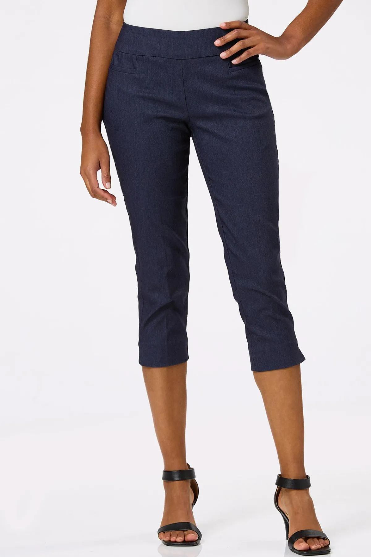 Cato Cropped Dressy Denim Pants> Pants
