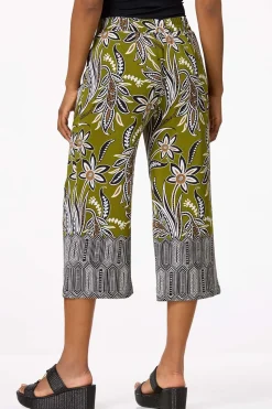 Cato Cropped Floral Adventure Pants> Pants