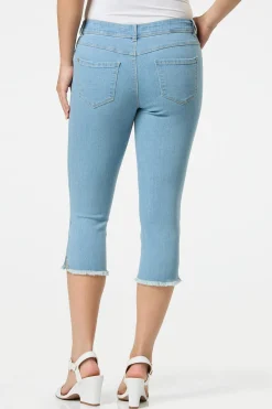 Cato Cropped Light Wash Skinny Jeans> Jeans