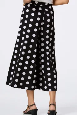 Cato Cropped Polka Dot Pants> Pants