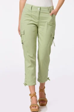 Cato Cropped Utility Pants><noscript><img width=