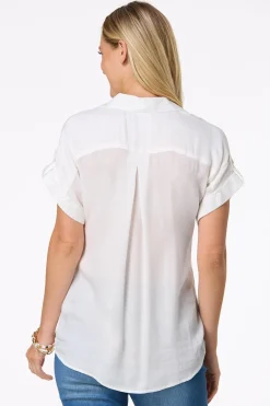 Cato Cuffed Front Pocket Shirt><noscript><img width=