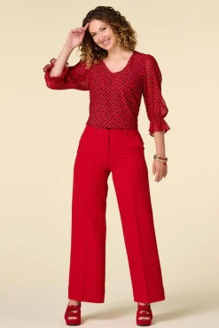 Cato Cuffed Wide Leg Pants> Suiting|Pants
