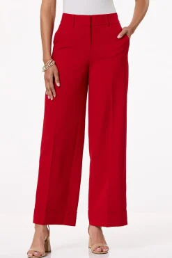 Cato Cuffed Wide Leg Pants> Suiting|Pants