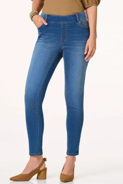 Cato Curvy Pull- On Jeggings> Jeans