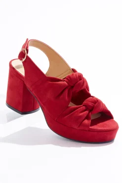 Cato Double Knot Platform Sandals> Sandals|Heels
