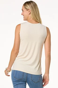 Cato Draped Front Tank><noscript><img width=