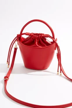 Cato Drawstring Mini Bucket Bag> Handbags