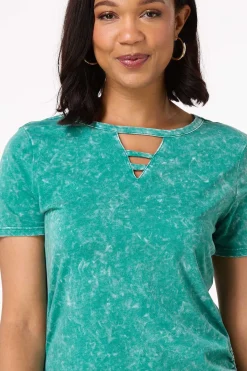 Cato Drawstring Side Tee><noscript><img width=