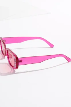 Cato Embellished Oval Sunglasses> Sunglasses