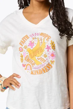Cato Faith Hope Love Tee><noscript><img width=