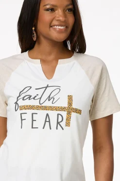 Cato Faith Over Fear Tee><noscript><img width=