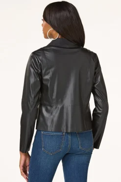 Cato Faux Cascading Moto Jacket> Jackets & Vests