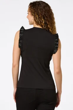 Cato Faux Ruffled Tank> Tops